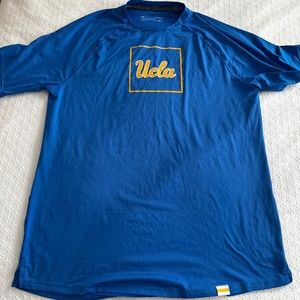 Under Armour UCLA Blue & Gold Boxed "UCLA" Short Sleeve T-Shirt | Size Medium